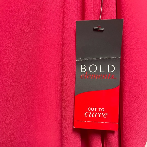 Bold Elements V-Neck Blouse - Picture 6 of 12